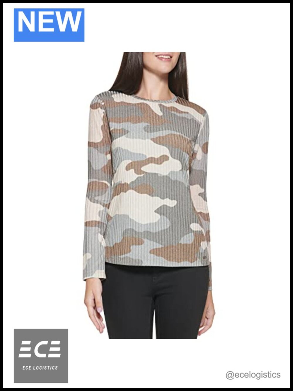Women's Long Sleeve Layering Printed Sportswear Top